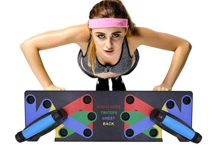 Color-Coded Push-Up Board